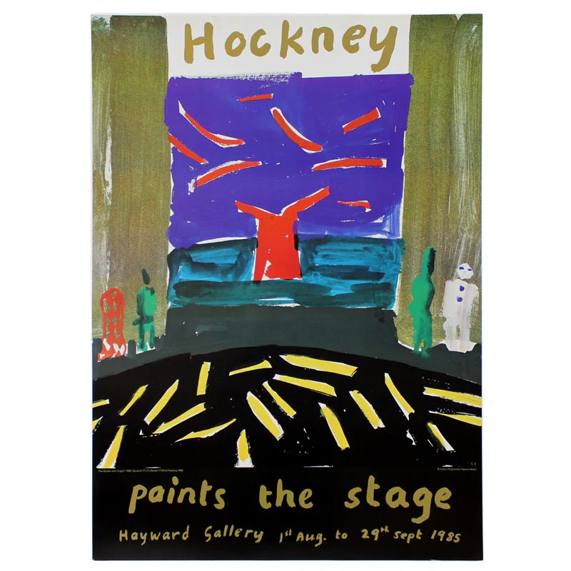 Paints the Stage Poster by David Hockney - Image 2