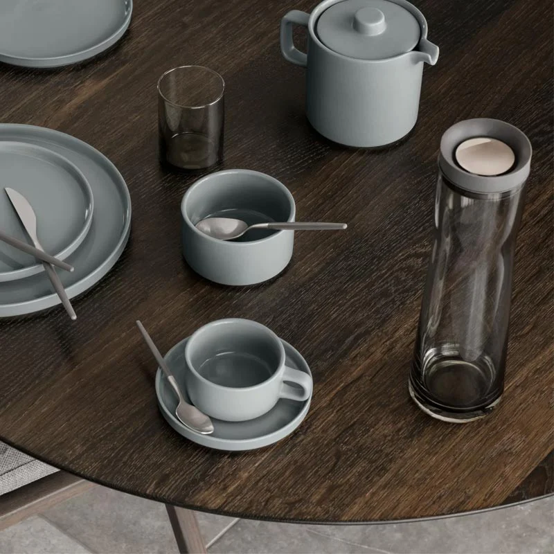 Pair of tumblers - Mera, Smoke - by blomus - Image 3