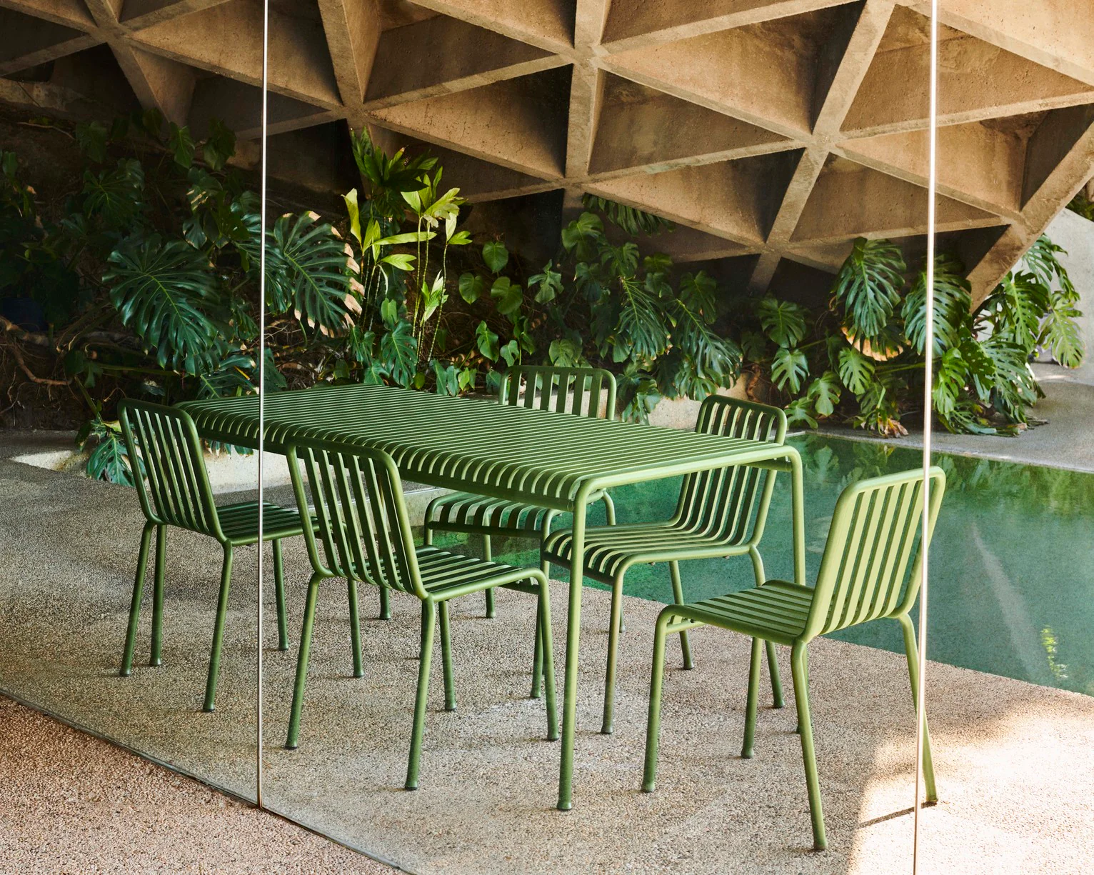 Palissade Dining Chair - Olive - des. Ronan & Erwan Bouroullec for Hay, 2016 - Image 3