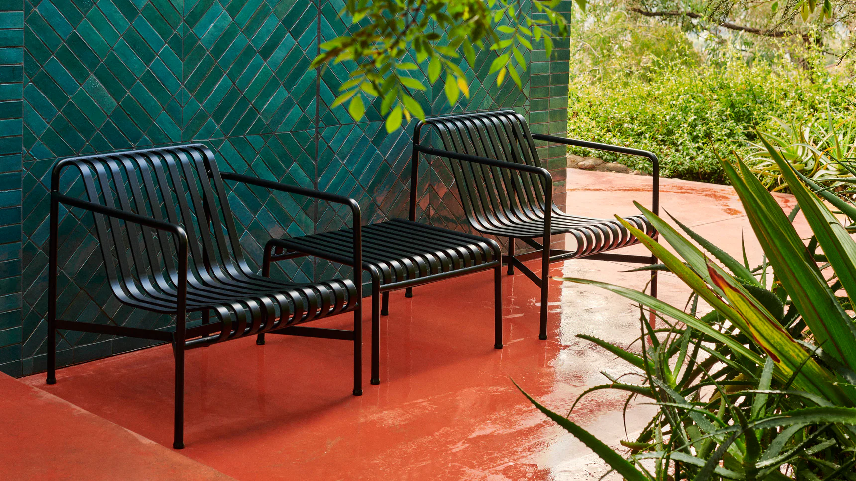 Palissade Low Lounge chair - Anthracite - des. Ronan & Erwan Bouroullec for Hay, 2016 - Image 4