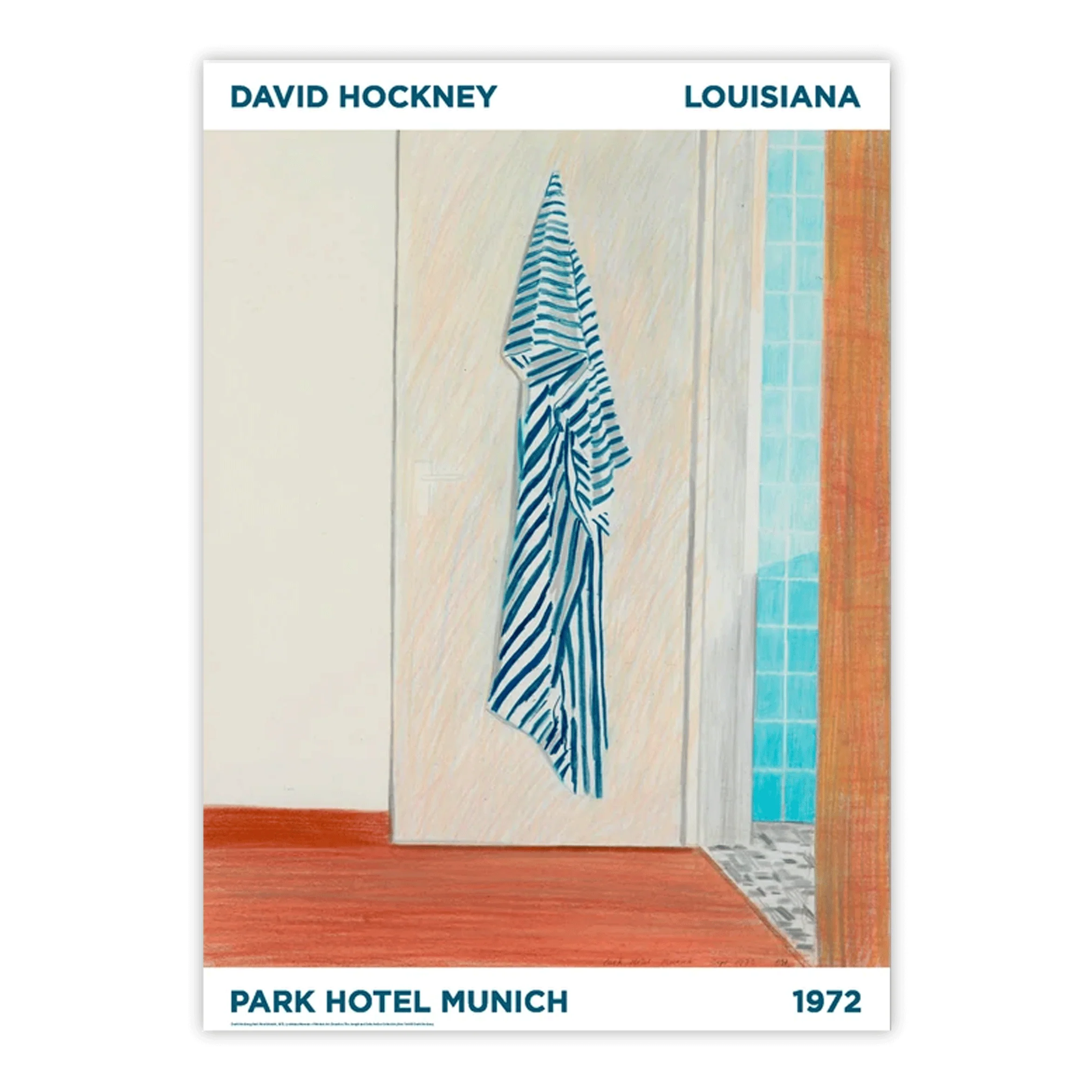 Park Hotel Munich poster by David Hockney - Image 2
