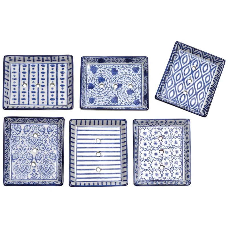 Patterned Ceramic Soap Dish by Burstenhaus Redecker - Image 2
