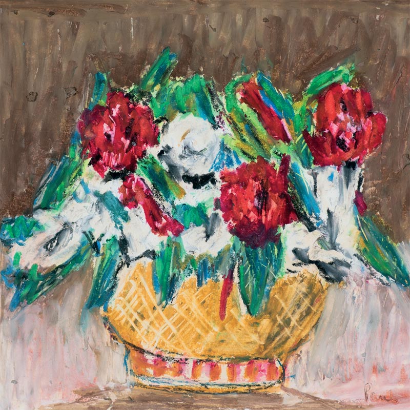 Paul Hockney Greetings Card Collection: Sandgreen & Flowers (6 cards) - Image 3
