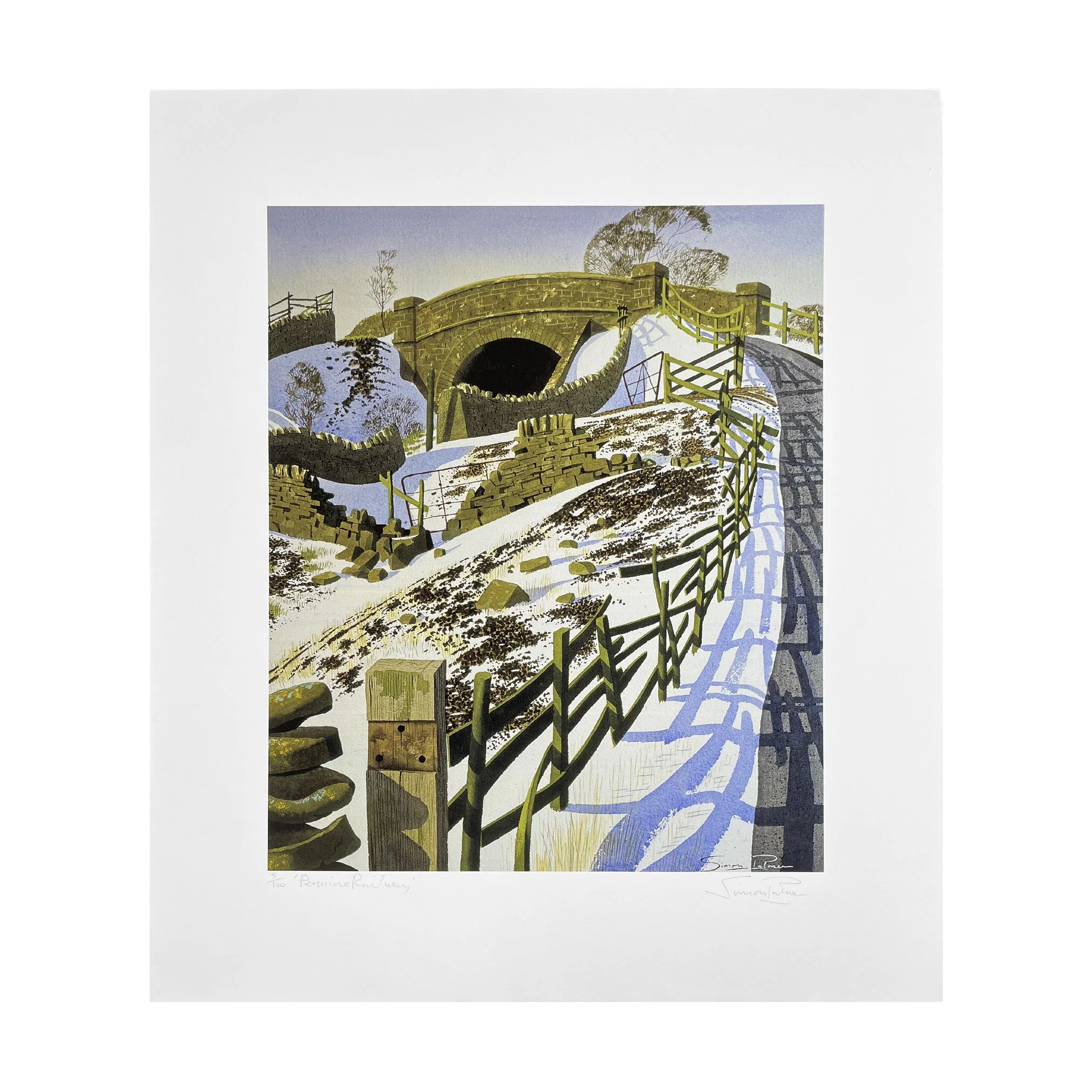 Pennine Railway - Signed Limited Edition Print by Simon Palmer - Image 2