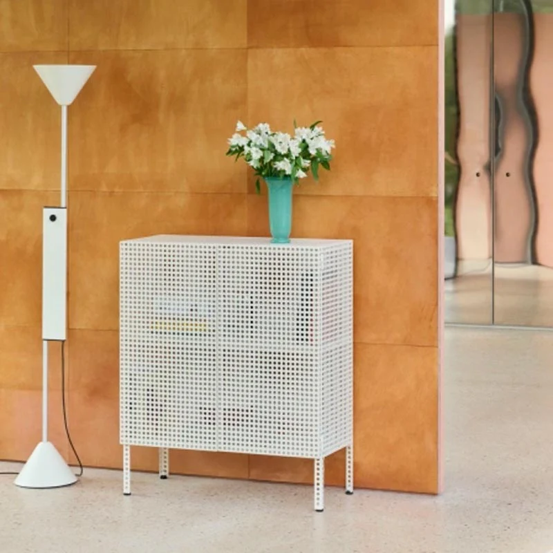 Perforated Cabinet - Medium - Eggshell - des. Muller Van Severen for HAY - Image 2