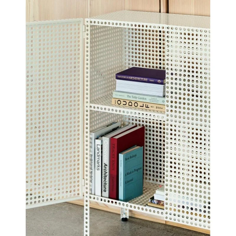 Perforated Cabinet - Medium - Eggshell - des. Muller Van Severen for HAY - Image 5