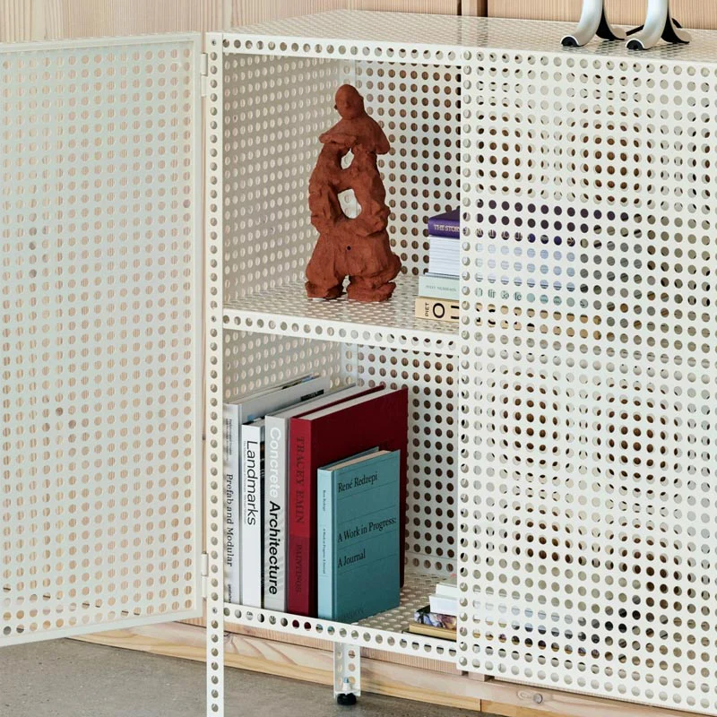 Perforated Cabinet - Medium - Eggshell - des. Muller Van Severen for HAY - Image 6