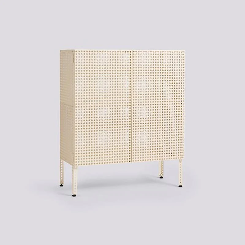Perforated Cabinet - Medium - Eggshell - des. Muller Van Severen for HAY - Image 8