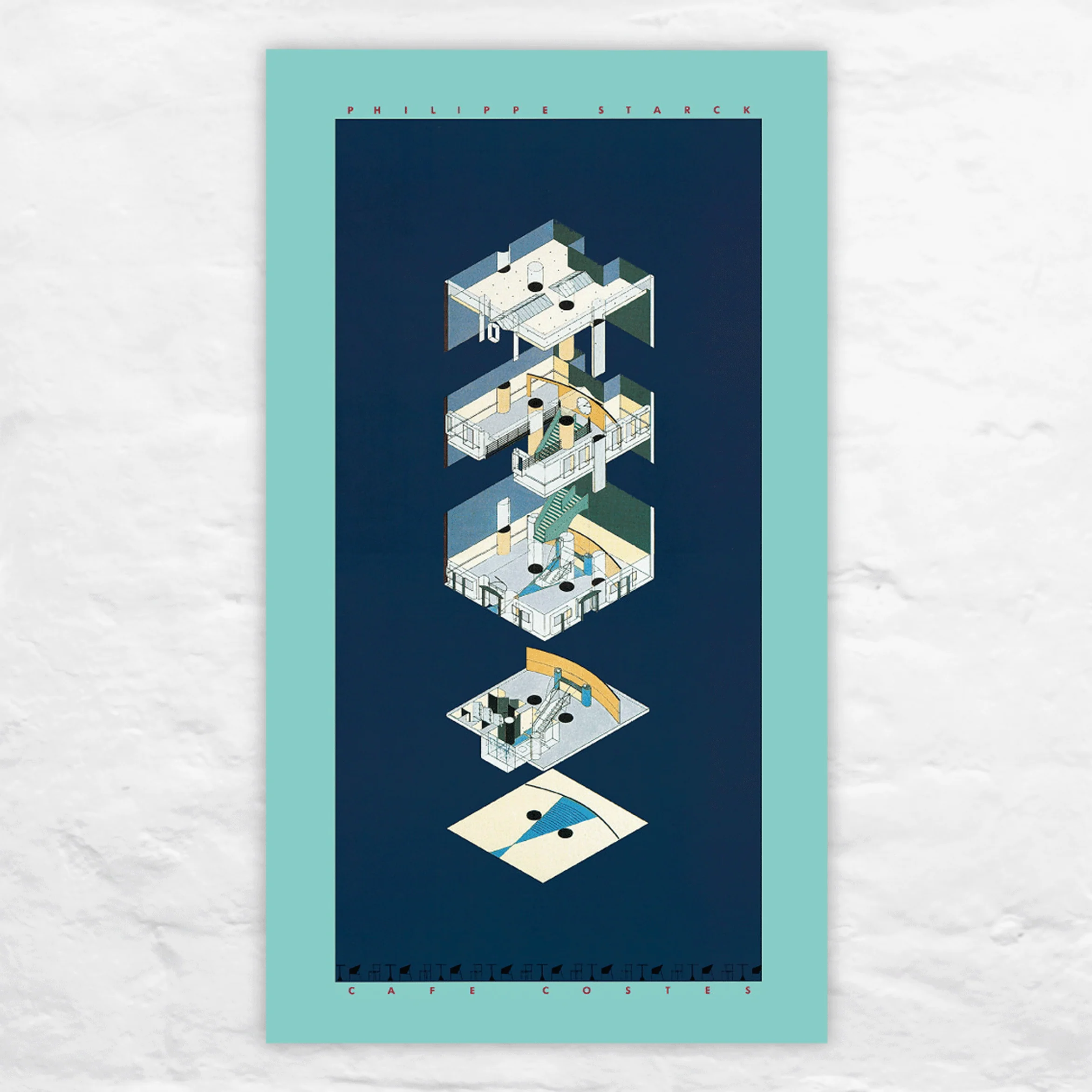Philippe Starck: Cafe Costes poster