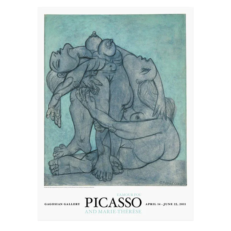 Picasso and Marie-Thérèse: L’Amour Fou poster ( Deux Femmes Enlacées) - Image 2