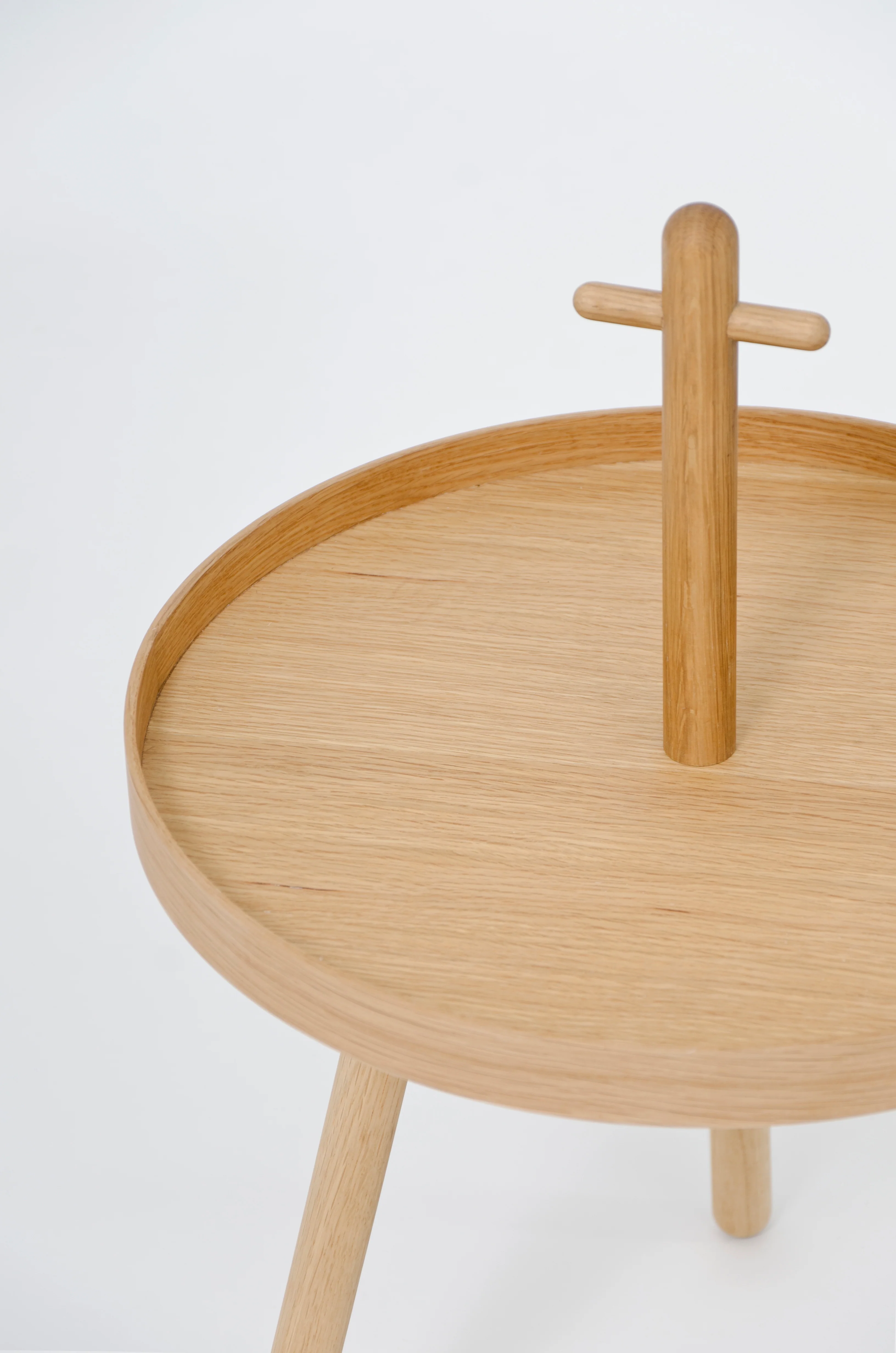 Pick Me Up side table - oak - des. Lincoln Rivers for Wireworks - Image 9