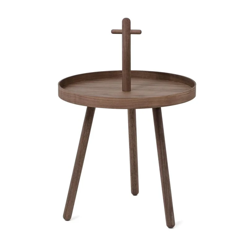 Pick me up side table - Walnut - des. Lincoln Rivers for Wireworkd