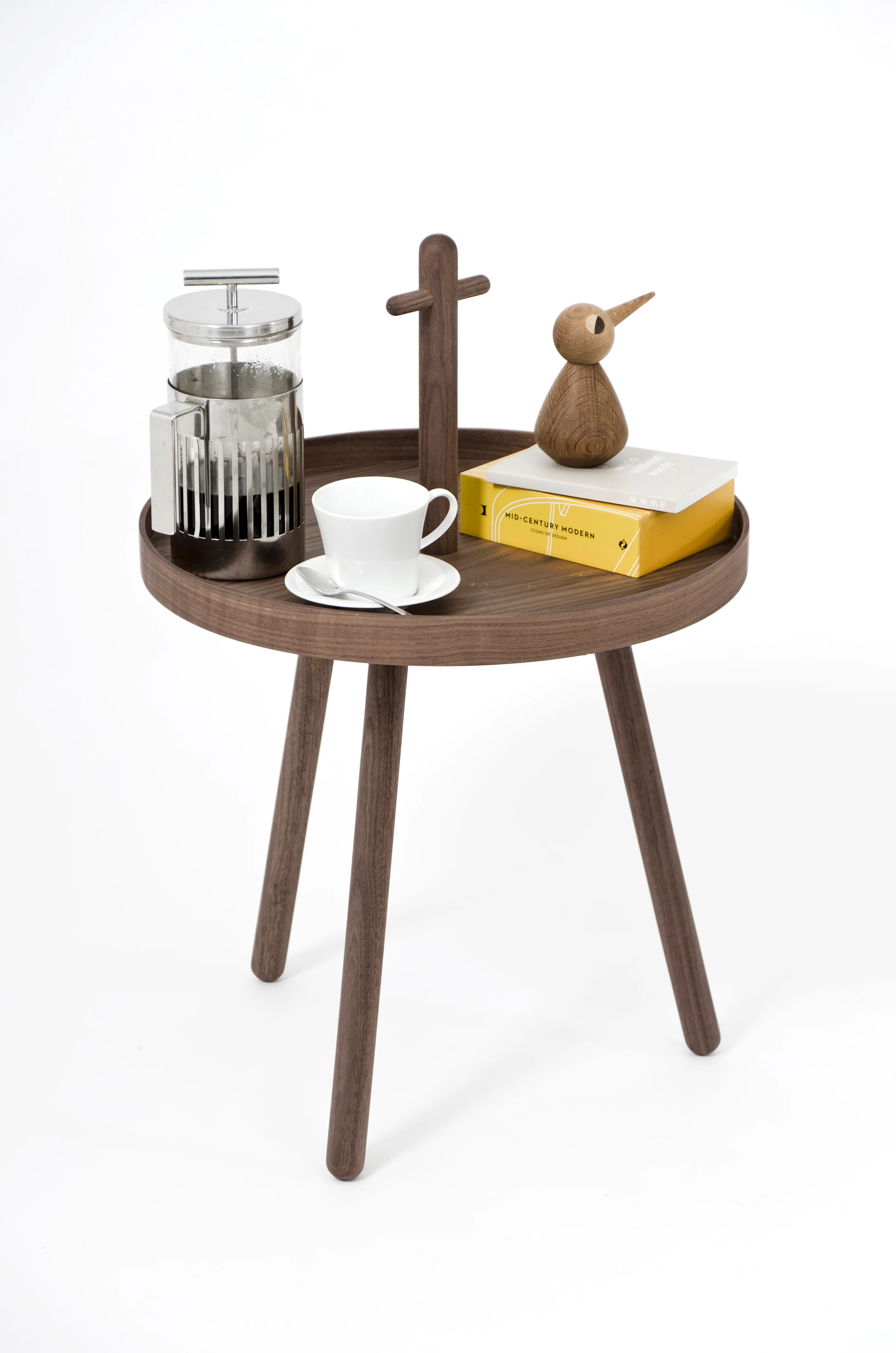 Pick me up side table - Walnut - des. Lincoln Rivers for Wireworkd - Image 4