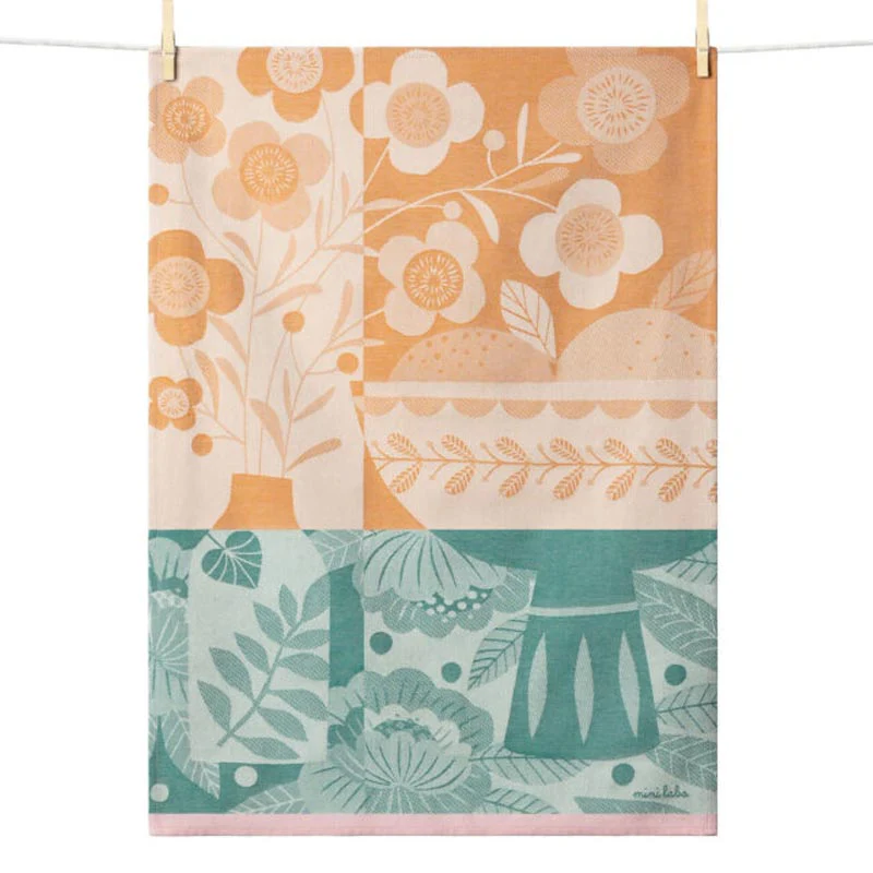 Picking (Cueillette) Tea Towel, by Tissage Moutet - Image 2
