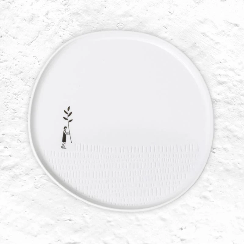 Picture Story 'Meadow' Plate - 15cm - by Räder