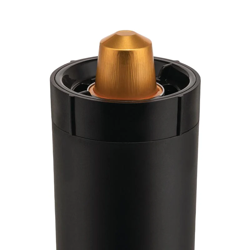 Plisse Coffee Capsule Crusher - Black - des. Michele de Lucchi for Alessi - Image 5
