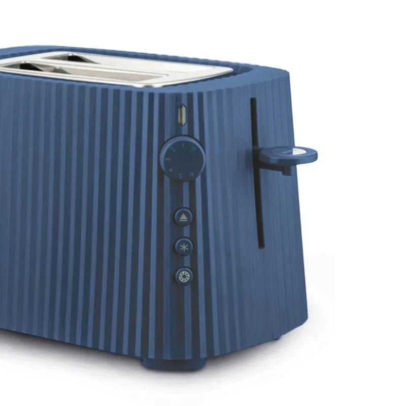 Plissé Toaster - Blue - des. Michele de Lucchi for Alessi - Image 2