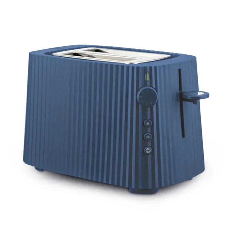 Plissé Toaster - Blue - des. Michele de Lucchi for Alessi - Image 3