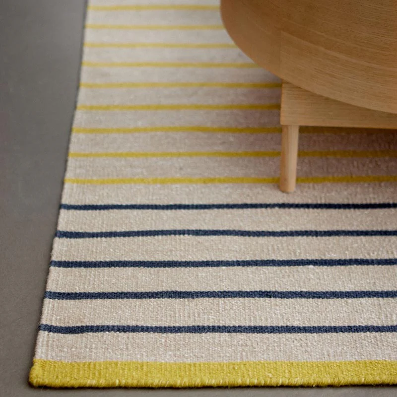 Poppy Rug - Yellow / Beige - 170 x 240cm - des. Lisbet Friis for Fabula Living - Image 3