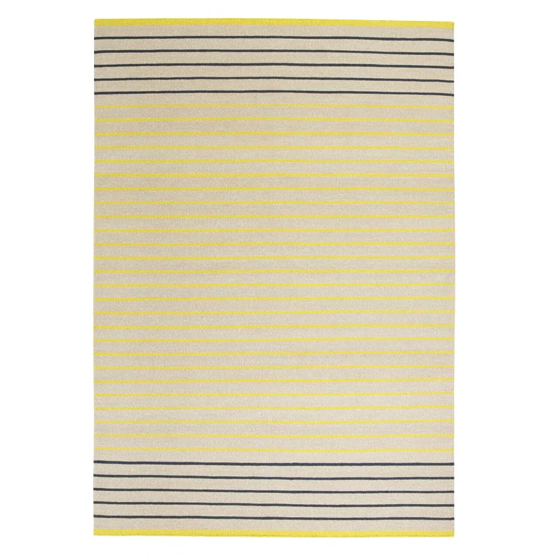 Poppy Rug - Yellow / Beige - 170 x 240cm - des. Lisbet Friis for Fabula Living - Image 5