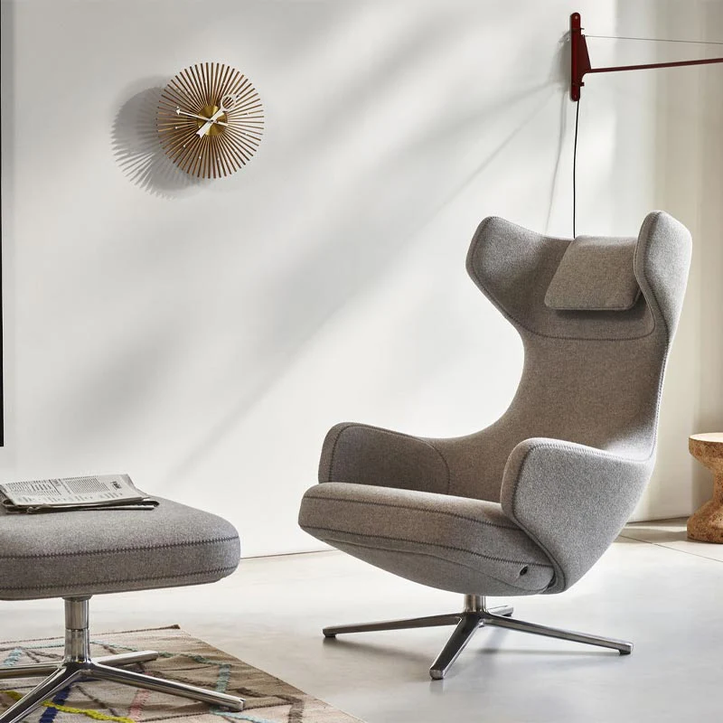 Popsicle wall clock (walnut) des. George Nelson, 1948 - 1960 (made by Vitra) - Image 3