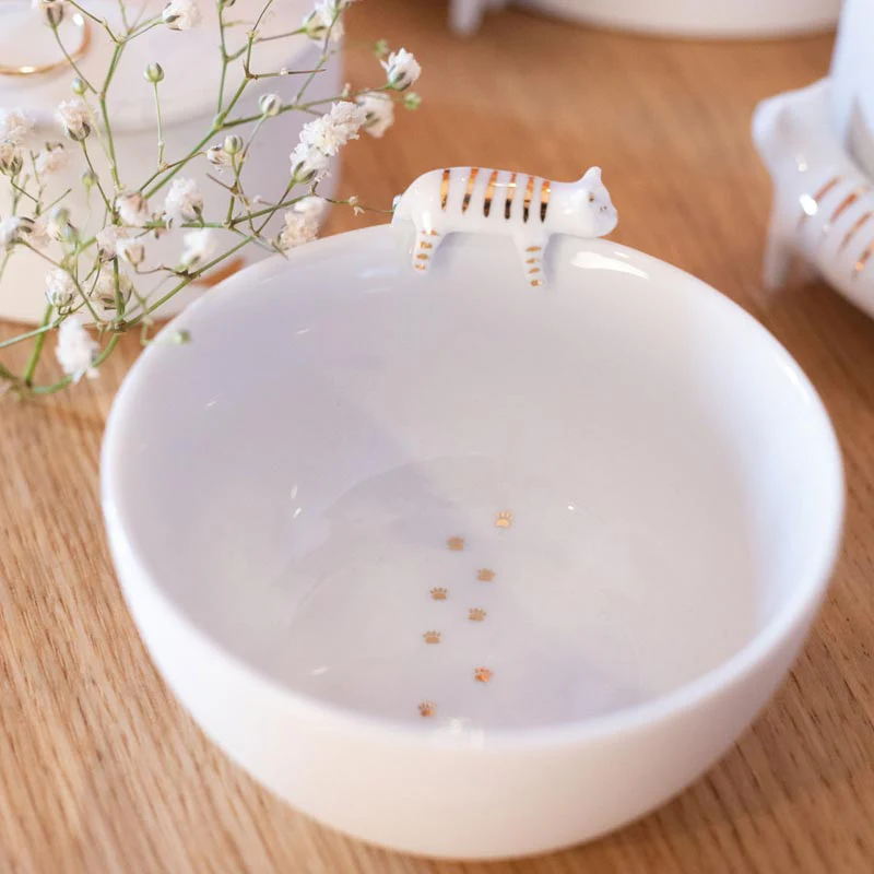 Porcelain Tales Bowl - Cat - By Räder - Image 3