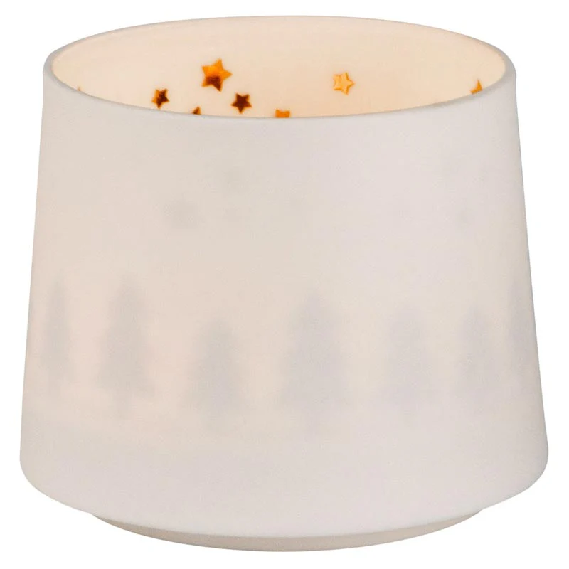 Porcelain tea light holder - Fir Forest - by Räder - Image 2