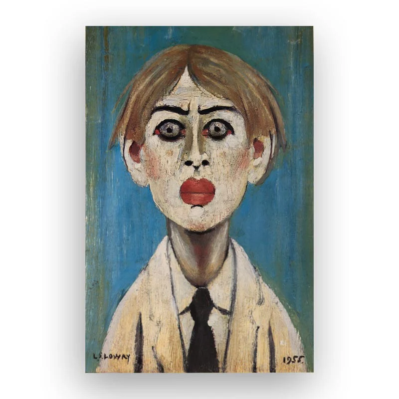 Portrait of a Young Man, 1955 by L.S Lowry - small poster - Image 4