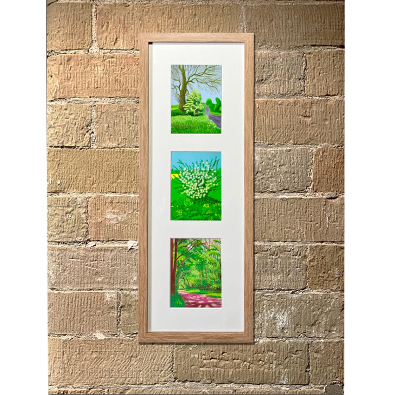 Arrival of Spring Postcard Frame (3 images / Portrait) - Image 3