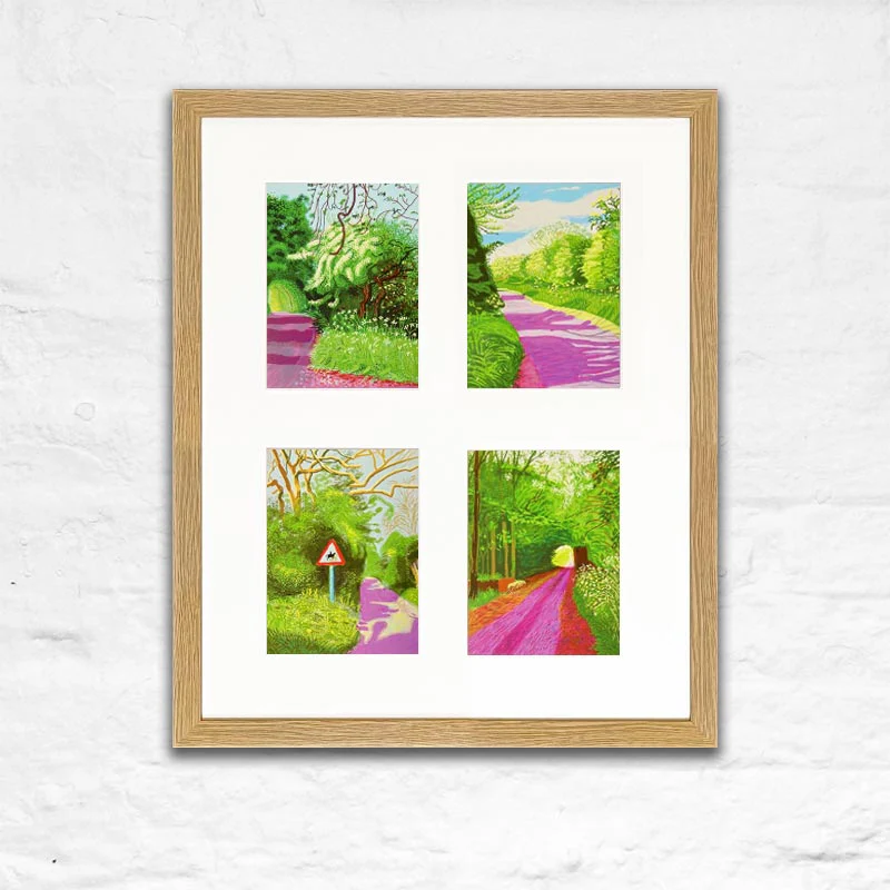 Arrival of Spring Postcard Frame (4 images / Portrait) - Image 3