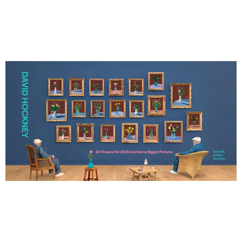 Looking At The Flowers poster by David Hockney - Image 4