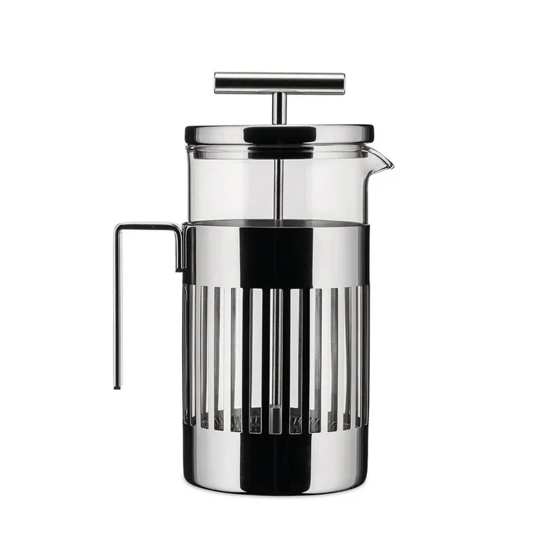 9094 French Press Coffee Maker - 3 cup - des. Aldo Rossi for Alessi - Image 2