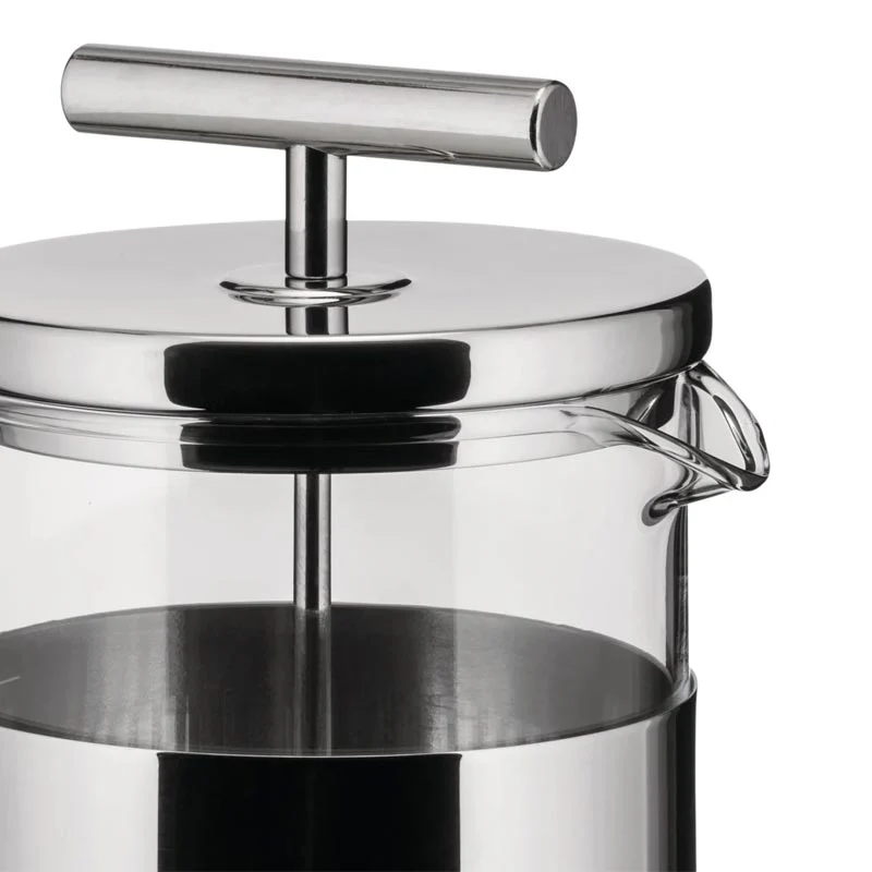 9094 French Press Coffee Maker - 3 cup - des. Aldo Rossi for Alessi - Image 3
