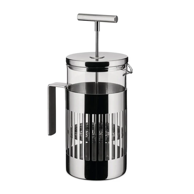 9094 French Press Coffee Maker - 3 cup - des. Aldo Rossi for Alessi - Image 5