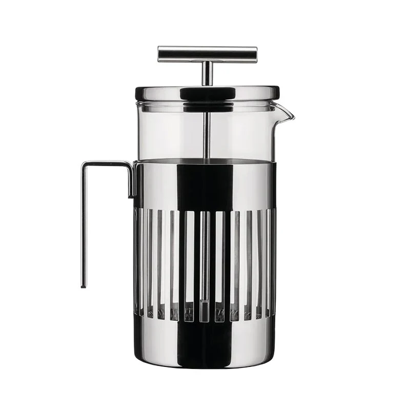 9094 French Press Coffee Maker - 8 cup - des. Aldo Rossi for Alessi - Image 5