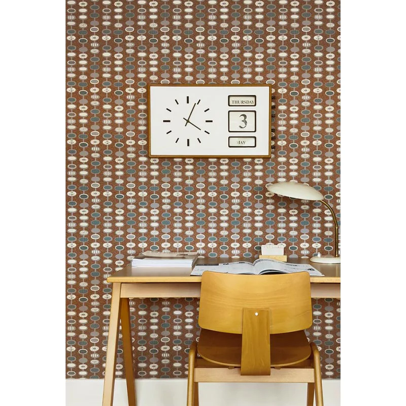 Provence Wallpaper - Chestnut - Lucienne Day - Image 2