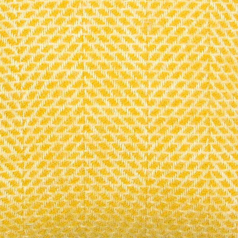 Pure New Wool Throw - Beehive Yellow - by Tweedmill - Image 2