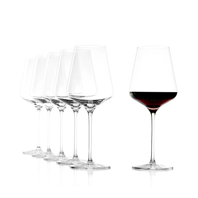 Quatrophil Bordeaux Goblet - 6pc - by Stölzle Lausitz - Image 2
