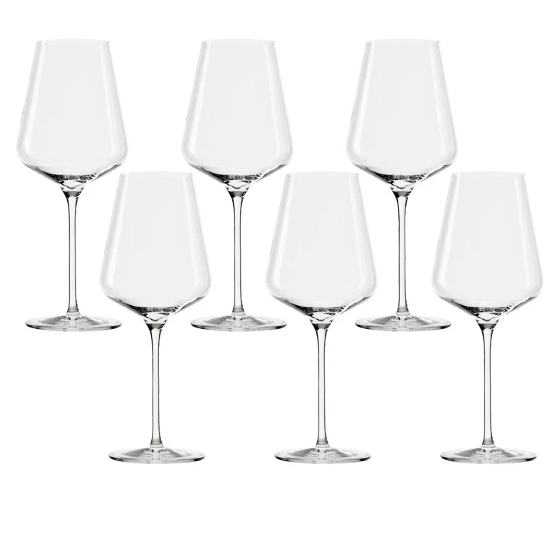 Quatrophil Bordeaux Goblet - 6pc - by Stölzle Lausitz - Image 6