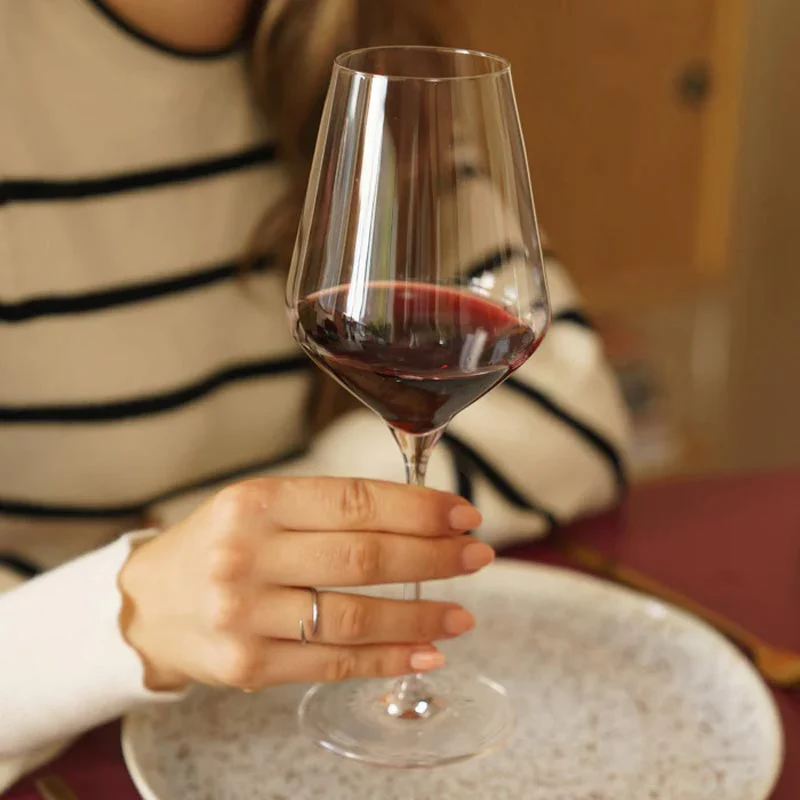 Quatrophil Red Wine Glasses - 6pc - by Stölzle Lausitz - Image 5