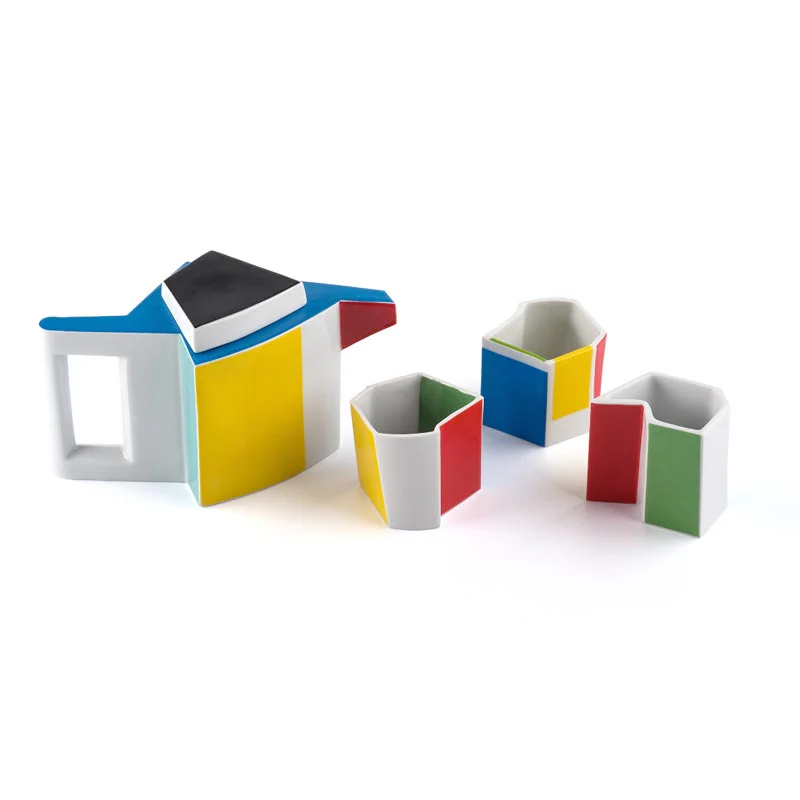 Qubus II Tea Set, des. Marek Cecula, Polskie Fabryki Porcelany – Ćmielów Design Studio - Image 2