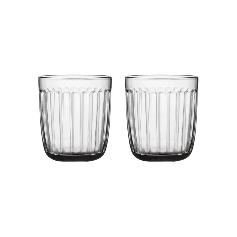 Set of 2 Raami Tumblers - 26cl, clear - des. Jasper Morrison for Iittala - Image 4