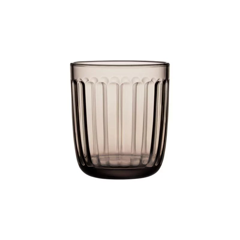 Set of 2 Raami tumblers - 26cl, linen - des. Jasper Morrison for Iitala - Image 2