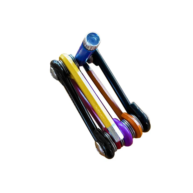 Rainbow multi-tool with light, by Kikkerland - Image 4