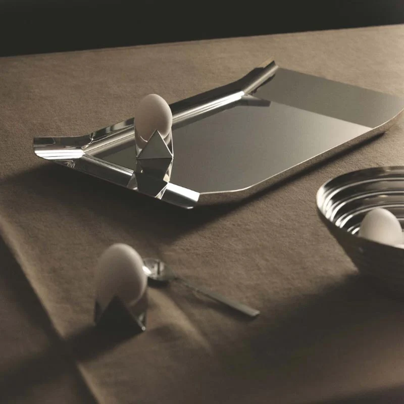 Rectangular Arran Tray - des. Enzo Mari, made by Alessi - Image 3