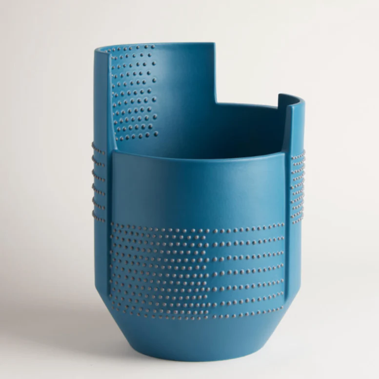 Hugo Vase, Petrol Blue - des. Simona Cardinetti for Nuoveforme - exclusive - Image 2