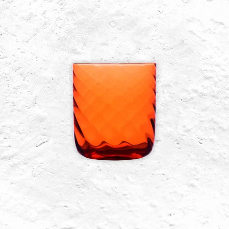 Rigà Tumbler - Orange - des. Margherita Rui for Ichendorf Milano