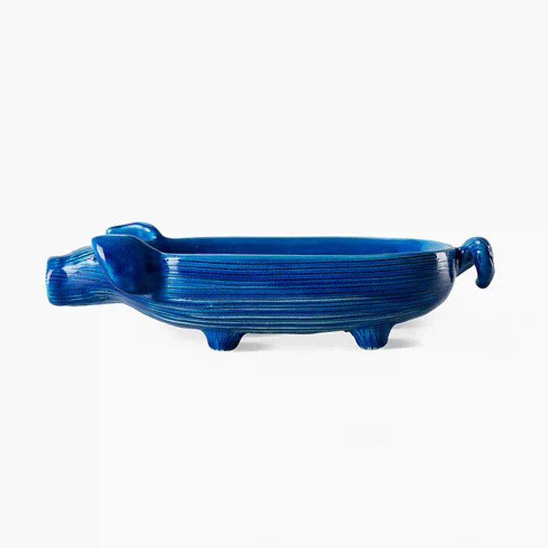 Boletto - Rimini Blu Piglet Dish Number 205 - des. Aldo Londi for Bitossi - Image 3