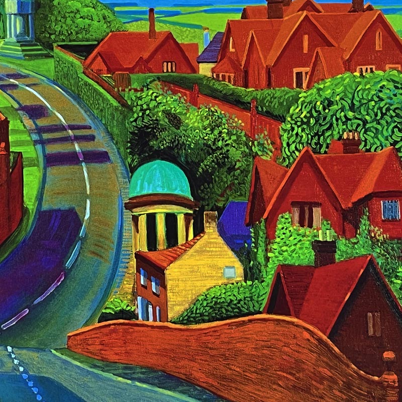 The Road to York Through Sledmere by David Hockney - Image 2