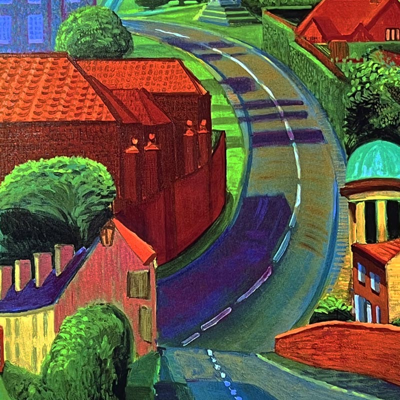 The Road to York Through Sledmere by David Hockney - Image 3